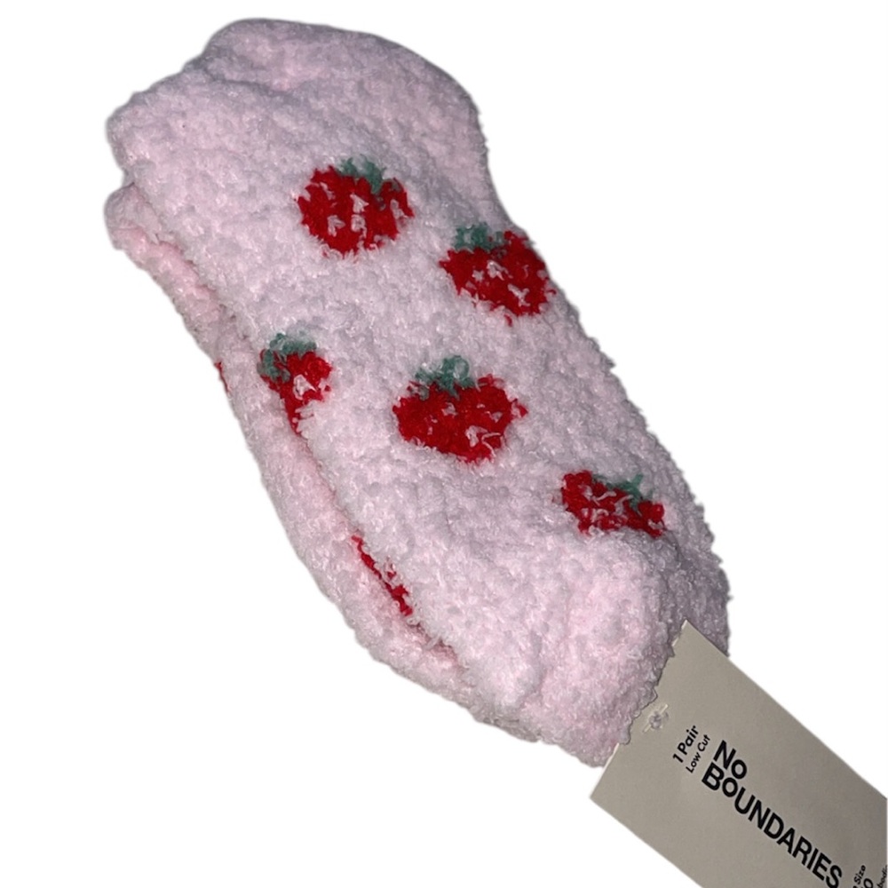Cute Soft Strawberry Socks